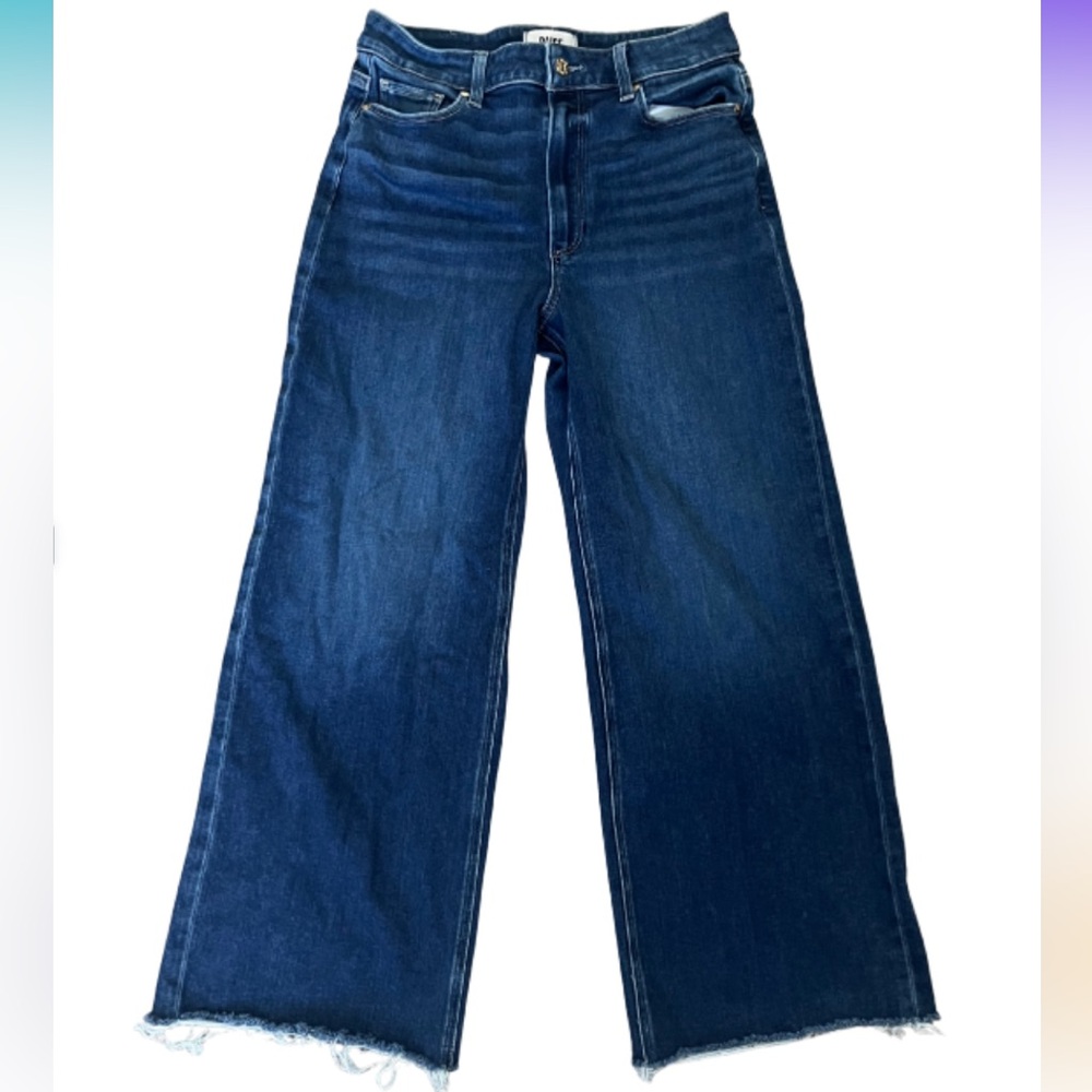 PAIGE ANESSA Dark Blue (Arpeggio) Flare Jeans